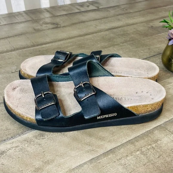 Mephisto Harmony Slide Sandals Women's Size 39 - Picture 3 of 8